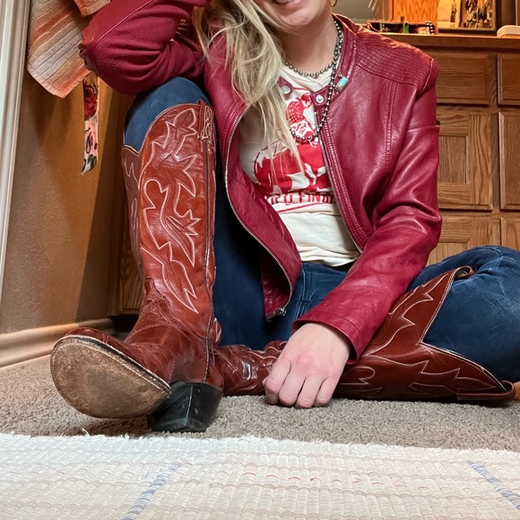 Beautiful Vintage Dan Post high top boots - Picture 7 of 7